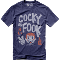 COCKY AS FOOK - HEATHER NAVY